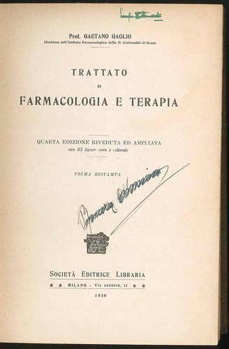 Trattato farmacologia e - trattato,