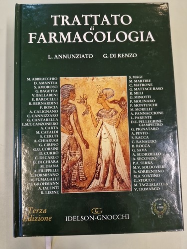 Trattato farmacologia - trattato, di