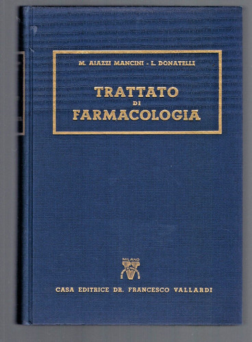 Trattato farmacologia di - trattato,