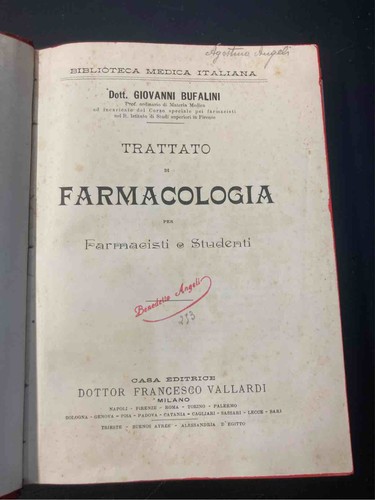 Bufalini trattato di - bufalini,