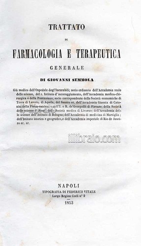 Semmola trattato di - semmola,
