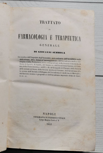 Giovanni semmola trattato di - giovanni, "trattato