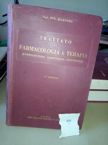 351n trattato farmacologia - trattato,