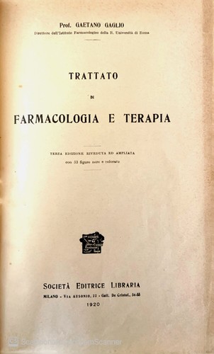 Trattato farmacologia e - trattato,
