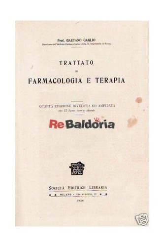 Trattato farmacologia e - farmacologia,